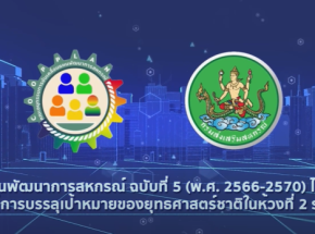 แผนพัฒนาการสหกรณ์ ฉบับที่ 5 (พ.ศ. 2566-2570)