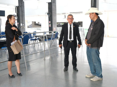 รองอธิบดีกรมส่งเสริมสหกรณ์ พร้อมด้วย นางสาวชัญญา จงทัน ... พารามิเตอร์รูปภาพ 5