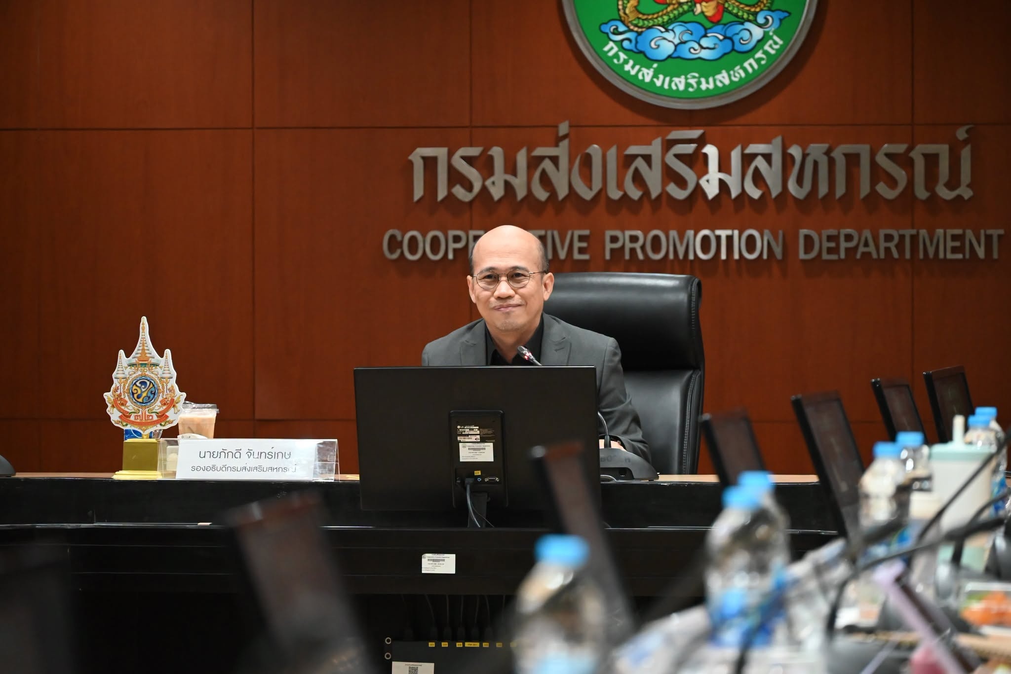 รองอธิบดีกรมส่งเสริมสหกรณ์ เป็นประธานในพิธีเปิดประชุมชี้แจง ... พารามิเตอร์รูปภาพ 1