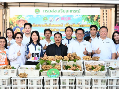 กรมส่งเสริมสหกรณ์ผนึก บขส. ยกระดับผลไม้อุตรดิตถ์สู่คนเมือง พารามิเตอร์รูปภาพ 4