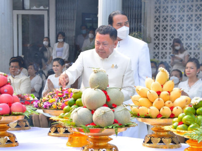 พิธีบวงสรวงคันไถในงานพระราชพิธีพืชมงคลจรดพระนังคัลแรกนาขวัญ ... พารามิเตอร์รูปภาพ 1