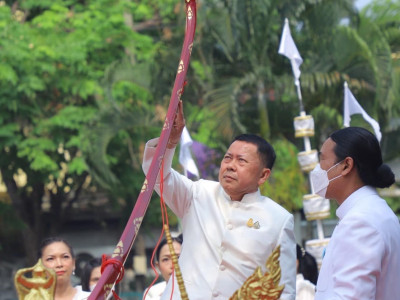 พิธีบวงสรวงคันไถในงานพระราชพิธีพืชมงคลจรดพระนังคัลแรกนาขวัญ ... พารามิเตอร์รูปภาพ 8