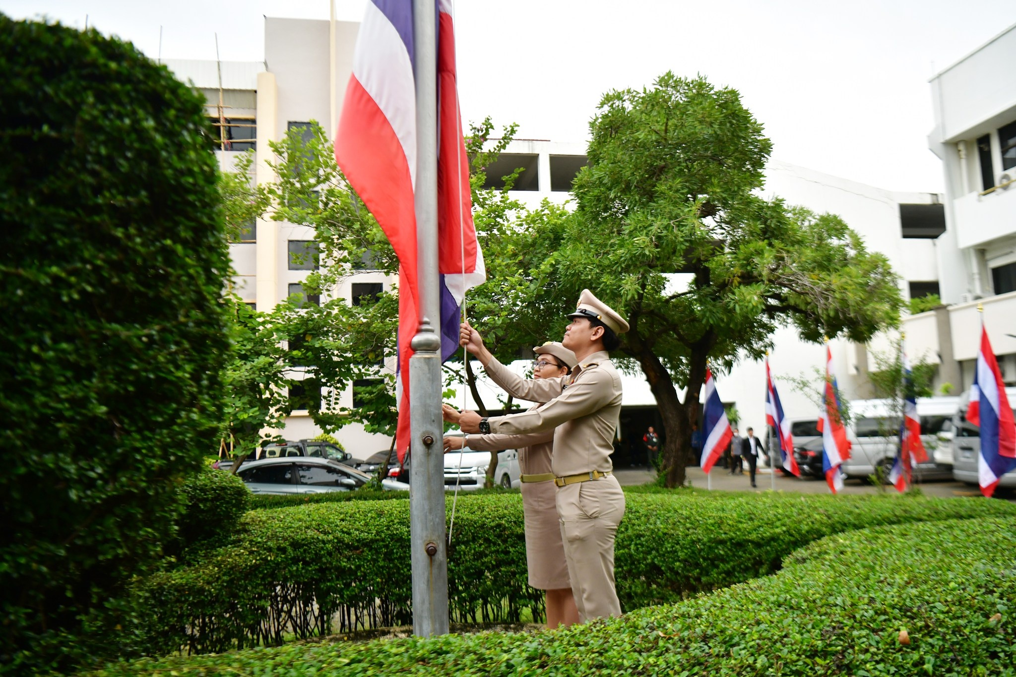 กิจกรรมเคารพธงชาติและร้องเพลงชาติไทย พารามิเตอร์รูปภาพ 1