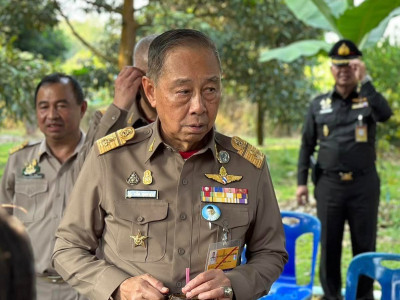 องคมนตรี เยี่ยมชมแปลงเกษตรชาวสวนทุเรียนบ้านร่วมใจพัฒนา พารามิเตอร์รูปภาพ 2