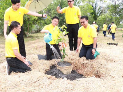 อธิบดีกรมส่งเสริมสหกรณ์ เป็นประธานในพิธีเปิดโครงการปลูกป่า ... พารามิเตอร์รูปภาพ 24