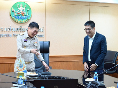 อธิบดีกรมส่งเสริมสหกรณ์ ให้การต้อนรับ นายทวีสุข ... พารามิเตอร์รูปภาพ 8