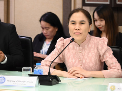 นายประยูร อินสกุล ปลัดกระทรวงเกษตรและสหกรณ์ ให้การต้อนรับ ... พารามิเตอร์รูปภาพ 21