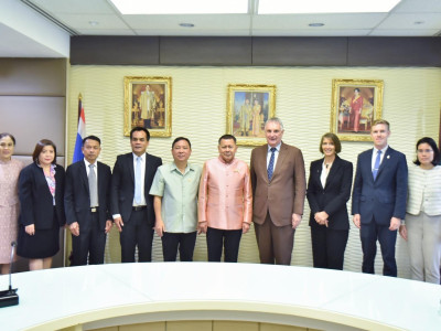 นายประยูร อินสกุล ปลัดกระทรวงเกษตรและสหกรณ์ ให้การต้อนรับ ... พารามิเตอร์รูปภาพ 26