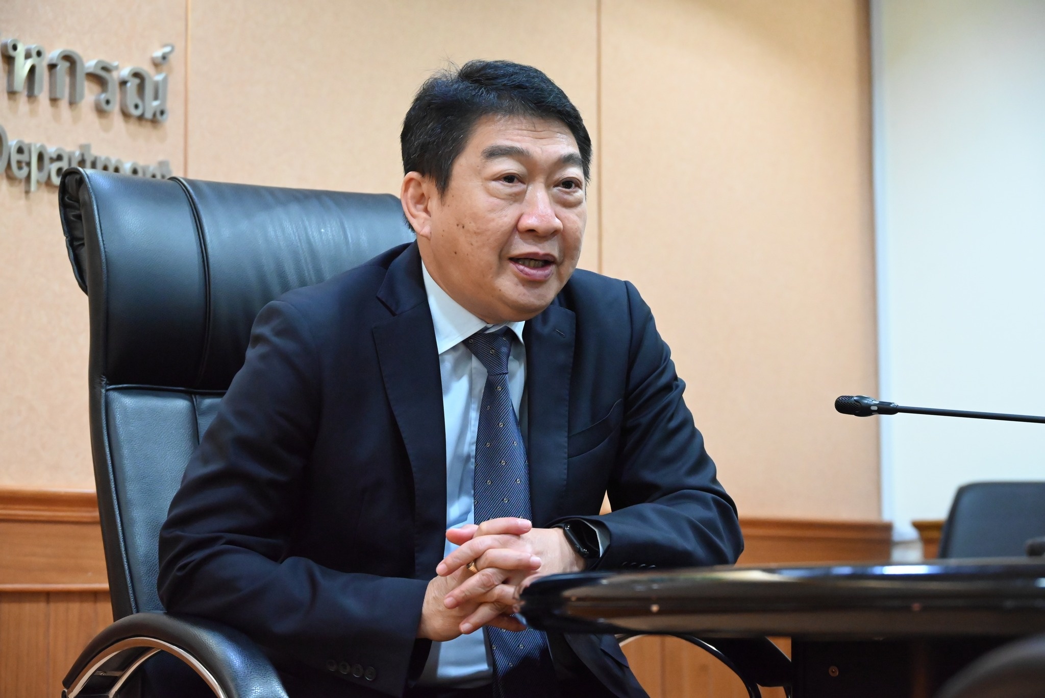 อธิบดีกรมส่งเสริมสหกรณ์ ให้สัมภาษณ์ ในประเด็น ... พารามิเตอร์รูปภาพ 1