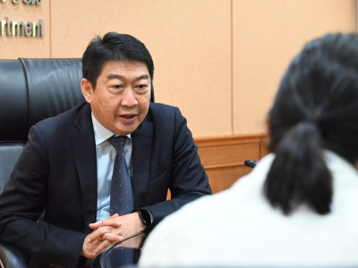 อธิบดีกรมส่งเสริมสหกรณ์ ให้สัมภาษณ์ ในประเด็น ... พารามิเตอร์รูปภาพ 2
