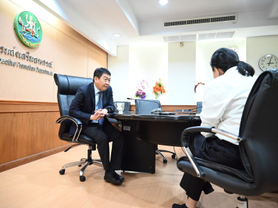 อธิบดีกรมส่งเสริมสหกรณ์ ให้สัมภาษณ์ ในประเด็น ... พารามิเตอร์รูปภาพ 3
