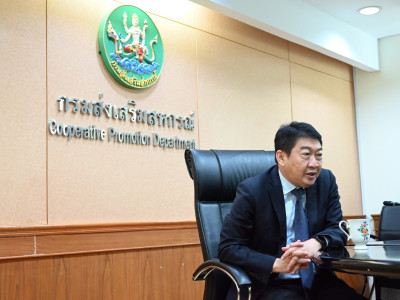 อธิบดีกรมส่งเสริมสหกรณ์ ให้สัมภาษณ์ ในประเด็น ... พารามิเตอร์รูปภาพ 5