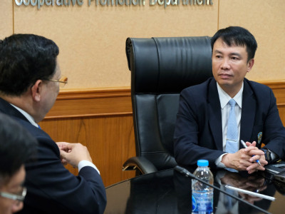 อธิบดีกรมส่งเสริมสหกรณ์ ให้การต้อนรับ ดร.มะณู บุญศรีมณีชัย ... พารามิเตอร์รูปภาพ 14