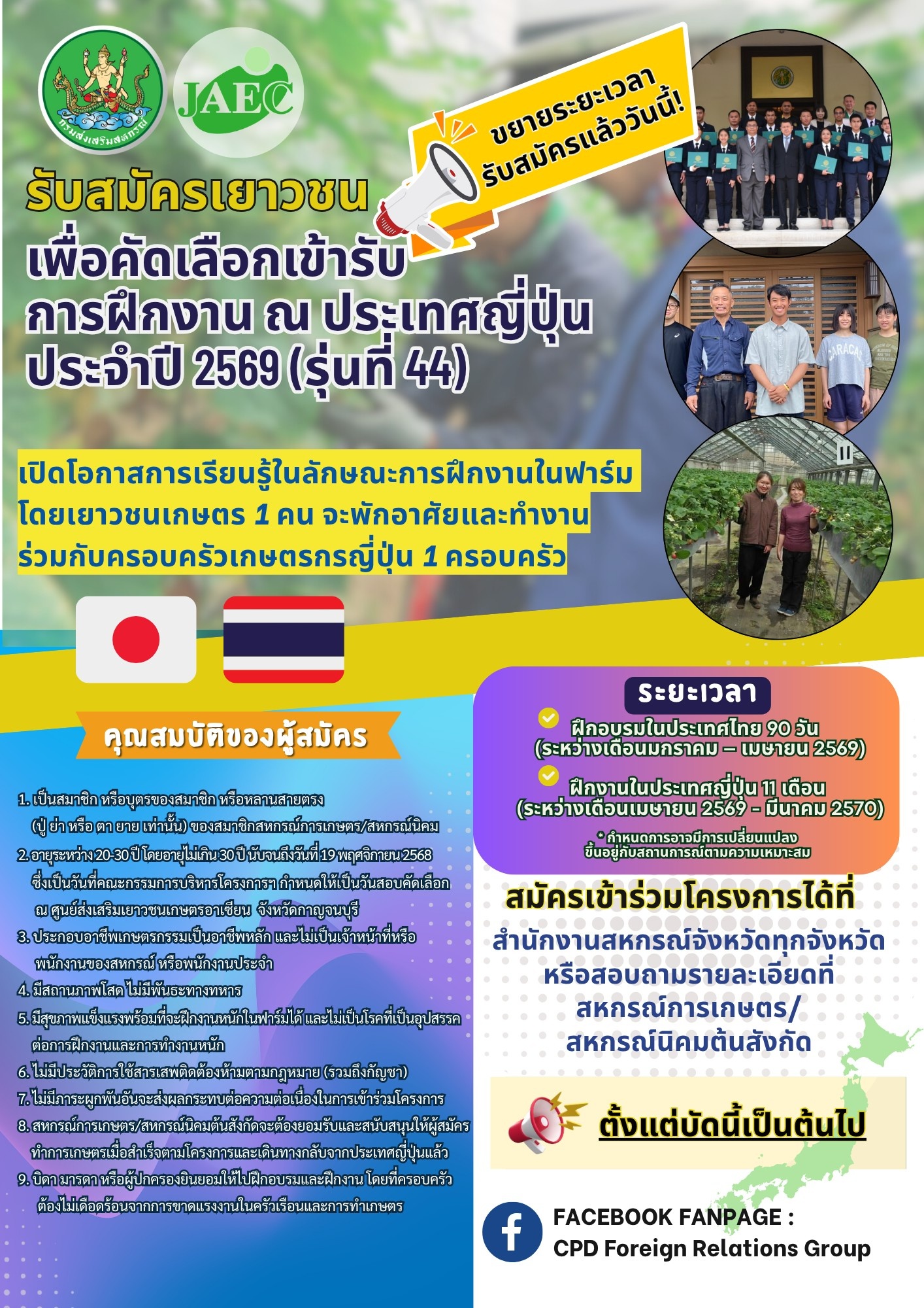 29 ตุลาคม 2568 ขยายเวลารับสมัคร!! ... พารามิเตอร์รูปภาพ 1