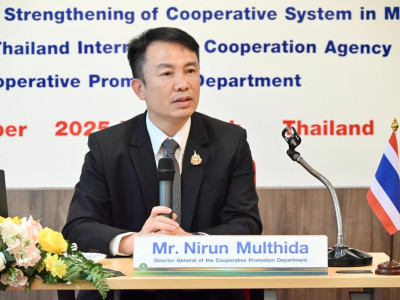 อธิบดีกรมส่งเสริมสหกรณ์ ให้การต้อนรับ และพบปะพูดคุยกับ Mr. ... พารามิเตอร์รูปภาพ 1