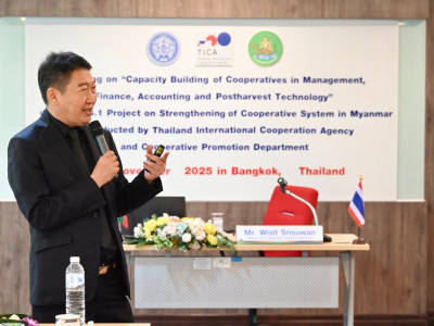 อธิบดีกรมส่งเสริมสหกรณ์ ให้การต้อนรับ และพบปะพูดคุยกับ Mr. ... พารามิเตอร์รูปภาพ 10