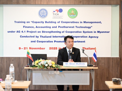 อธิบดีกรมส่งเสริมสหกรณ์ ให้การต้อนรับ และพบปะพูดคุยกับ Mr. ... พารามิเตอร์รูปภาพ 2