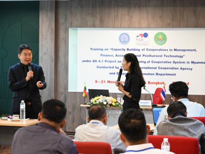 อธิบดีกรมส่งเสริมสหกรณ์ ให้การต้อนรับ และพบปะพูดคุยกับ Mr. ... พารามิเตอร์รูปภาพ 20