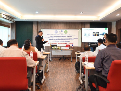 อธิบดีกรมส่งเสริมสหกรณ์ ให้การต้อนรับ และพบปะพูดคุยกับ Mr. ... พารามิเตอร์รูปภาพ 21