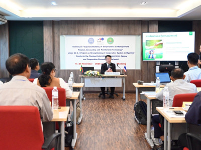 อธิบดีกรมส่งเสริมสหกรณ์ ให้การต้อนรับ และพบปะพูดคุยกับ Mr. ... พารามิเตอร์รูปภาพ 26