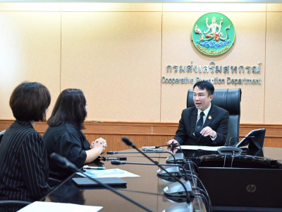 อธิบดีกรมส่งเสริมสหกรณ์ ให้สัมภาษณ์ ในประเด็น ... พารามิเตอร์รูปภาพ 12
