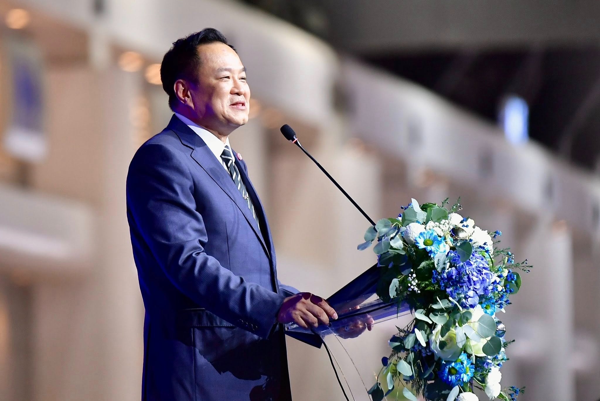 นายอนุทิน ชาญวีรกูล นายกรัฐมนตรี เป็นประธานในพิธีเปิดงาน ... พารามิเตอร์รูปภาพ 1