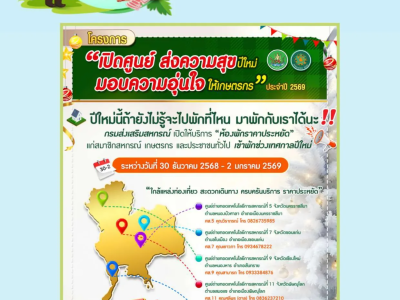 กรมส่งเสริมสหกรณ์ มอบของขวัญเทศกาลปีใหม่ 2569 ดัน 4 ... พารามิเตอร์รูปภาพ 2