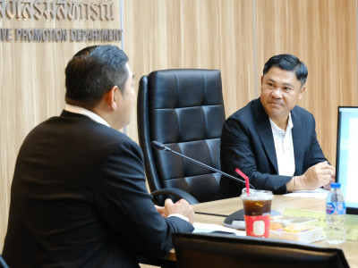 รองอธิบดีกรมส่งเสริมสหกรณ์ ให้การต้อนรับ ดร.เอกพงษ์ ... พารามิเตอร์รูปภาพ 2