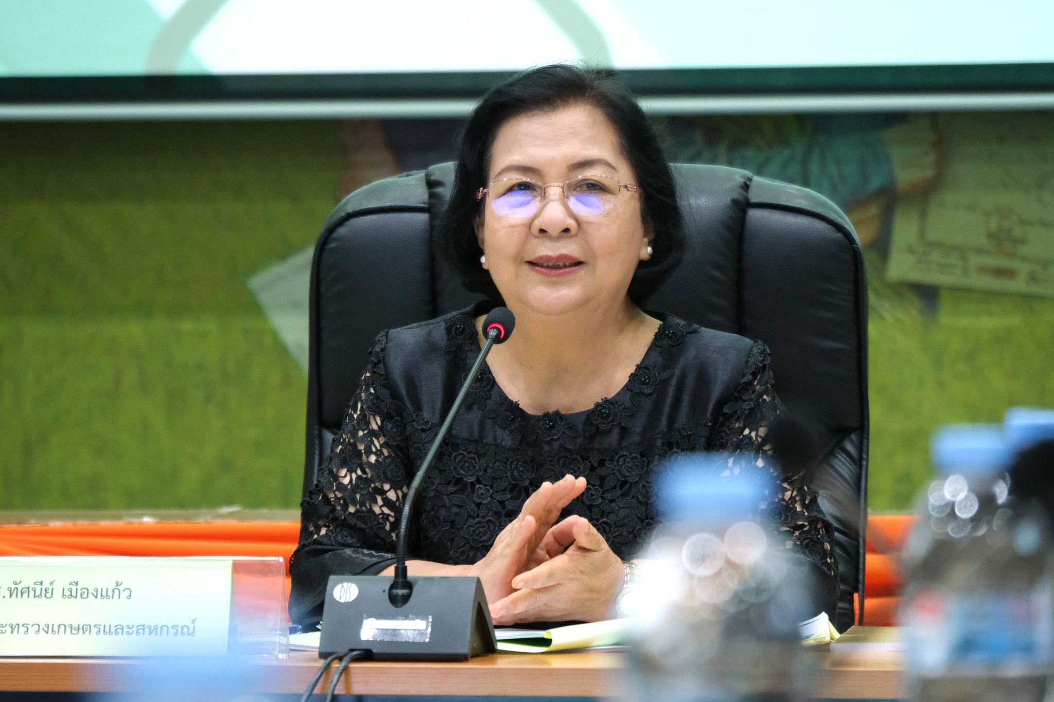 นางสาวทัศนีย์ เมืองแก้ว รองปลัดกระทรวงเกษตรและสหกรณ์ ... พารามิเตอร์รูปภาพ 1