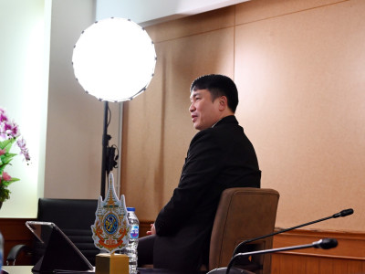 อธิบดีกรมส่งเสริมสหกรณ์ ร่วมบันทึกเทปสัมภาษณ์ ในโครงการ ... พารามิเตอร์รูปภาพ 3