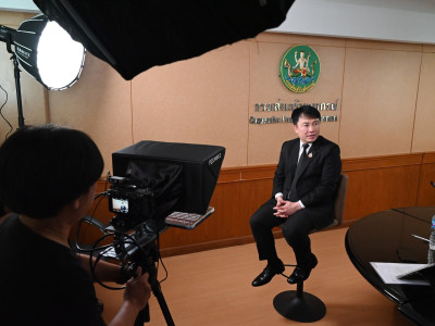 อธิบดีกรมส่งเสริมสหกรณ์ ร่วมบันทึกเทปสัมภาษณ์ ในโครงการ ... พารามิเตอร์รูปภาพ 7