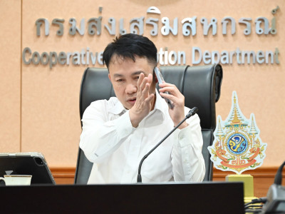 อธิบดีกรมส่งเสริมสหกรณ์ ร่วมบันทึกเทปสัมภาษณ์ รายการ ... พารามิเตอร์รูปภาพ 2