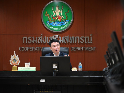 อธิบดีกรมส่งเสริมสหกรณ์ ให้การต้อนรับ ผู้ช่วยศาสตราจารย์ ... พารามิเตอร์รูปภาพ 2
